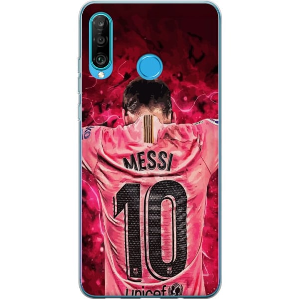 Huawei P30 lite Gjennomsiktig deksel Messi