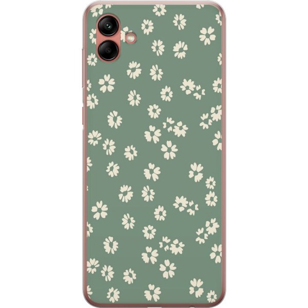 Samsung Galaxy A04 Genomskinligt Skal Blomsterdröm – färgglatt blommönster