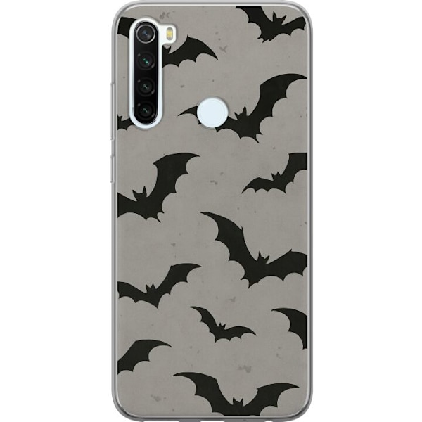 Xiaomi Redmi Note 8 Läpinäkyvä kuori Flutterprint