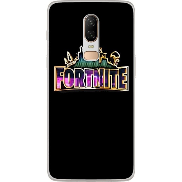 OnePlus 6 Genomskinligt Skal Fortnite