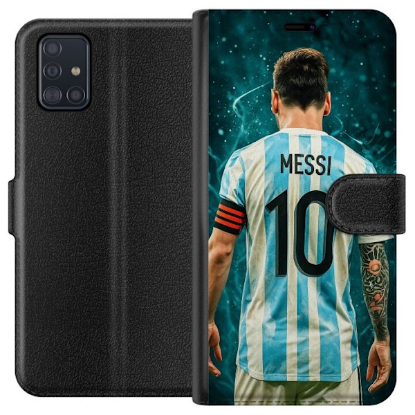 Samsung Galaxy A51 Tegnebogsetui Messi