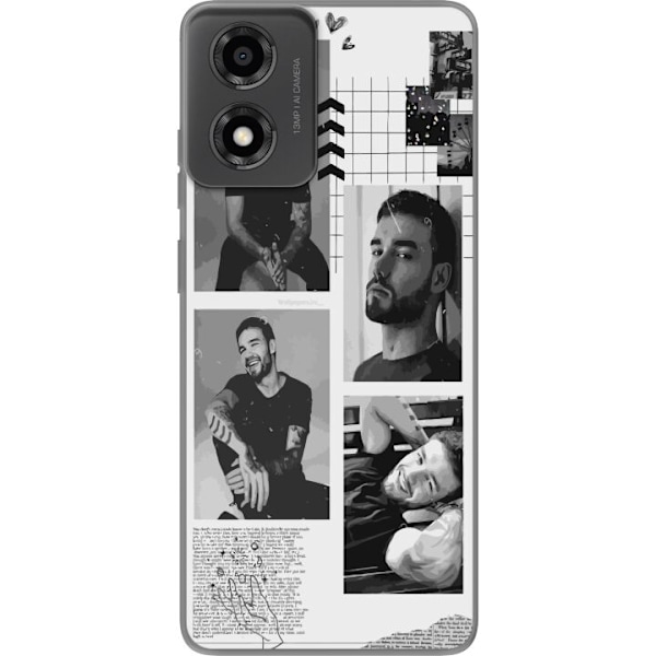 Motorola Moto E14 Genomskinligt Skal Liam Payne