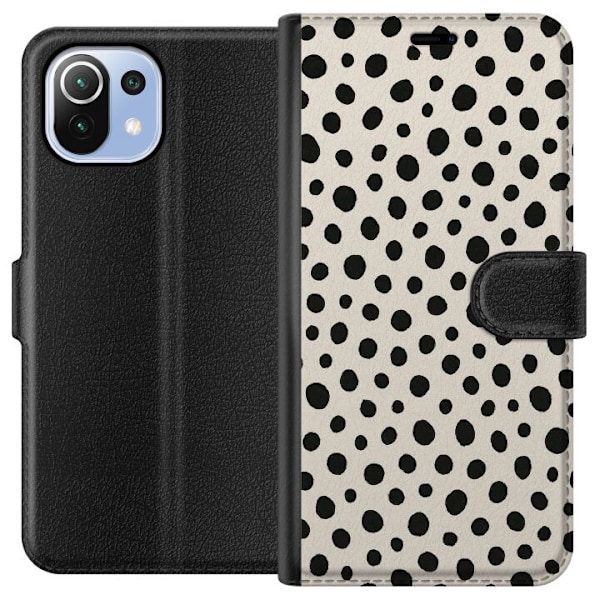 Xiaomi Mi 11 Lite Lompakkokotelo Dot Dance