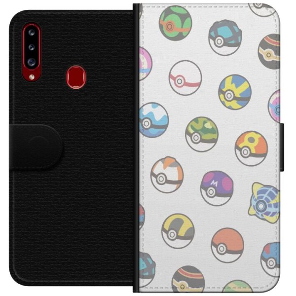 Samsung Galaxy A20s Plånboksfodral Pokemon