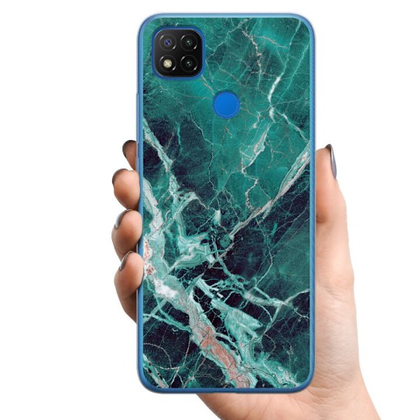 Xiaomi Redmi 9C TPU Mobilskal Marmor