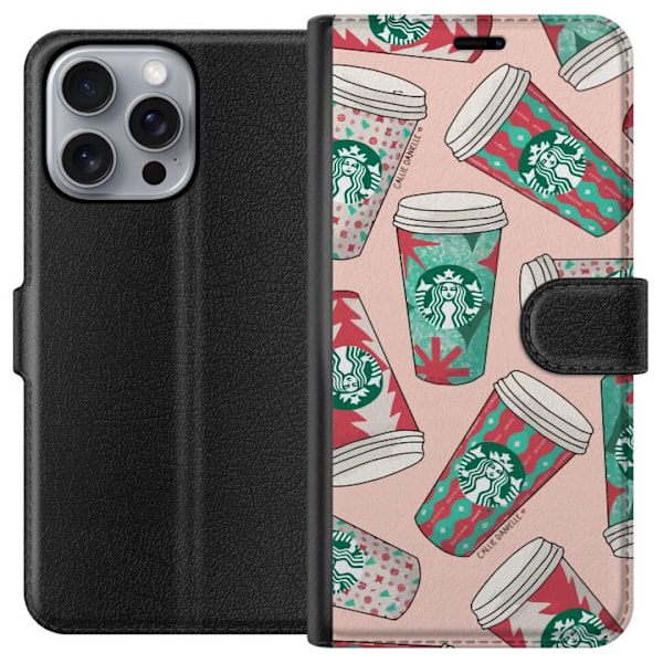 Apple iPhone 16 Pro Max Lompakkokotelo Starbucks