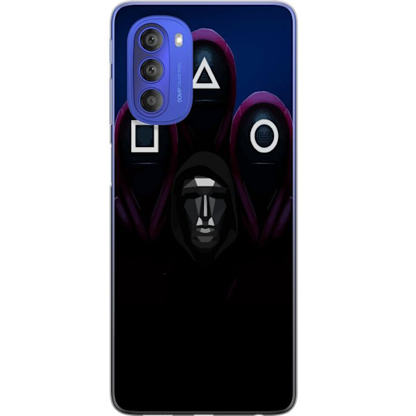 Motorola Moto G51 5G Läpinäkyvä kuori Squid Game Kausi 3 Uudet Ikoni Suosittu Sarja TV Motiivi Aasialainen Draama Trendikäs Graafinen Suunnittelu