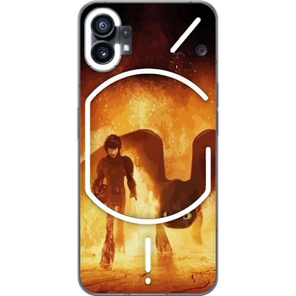 Nothing Phone (1) Gennemsigtig cover Drage Træner