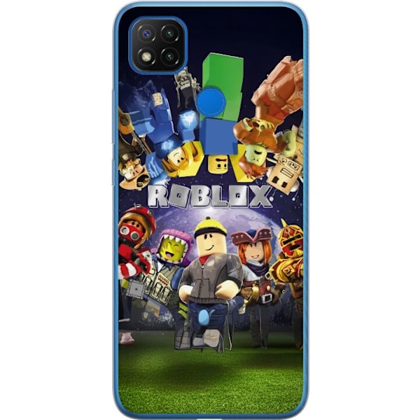 Xiaomi Redmi 9C Genomskinligt Skal Roblox Värld – Gamingäventyr för Barn & Ungdomar