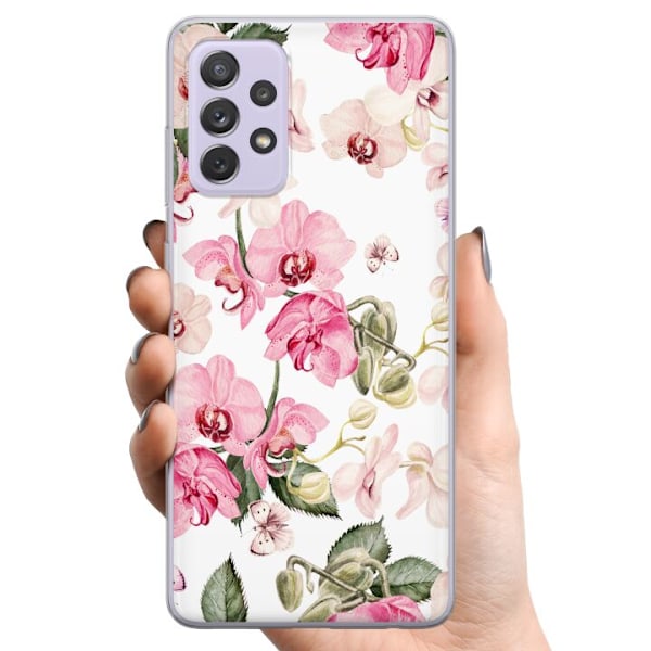 Samsung Galaxy A52s 5G TPU Mobildeksel Blomster