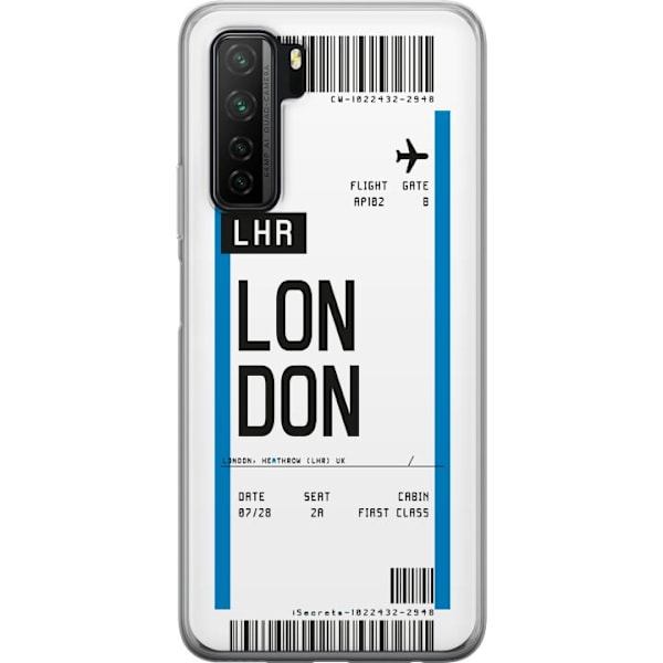 Huawei P40 lite 5G Gennemsigtig cover London