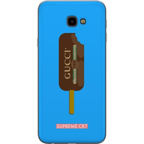 Samsung Galaxy J4+ Gennemsigtig cover Gucci Glass