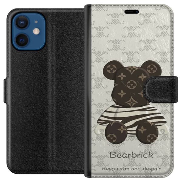 Kompatibelt Plånboksfodral till Apple iPhone 12 Brown Bear