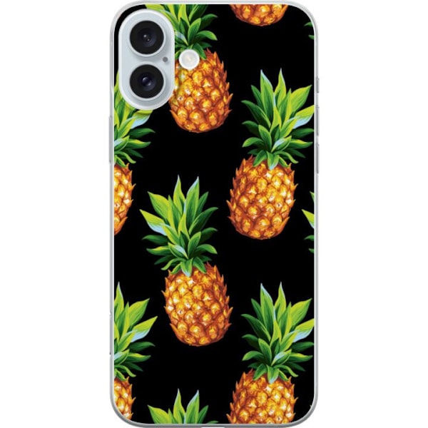 Apple iPhone 16 Plus Gennemsigtig cover Ananas