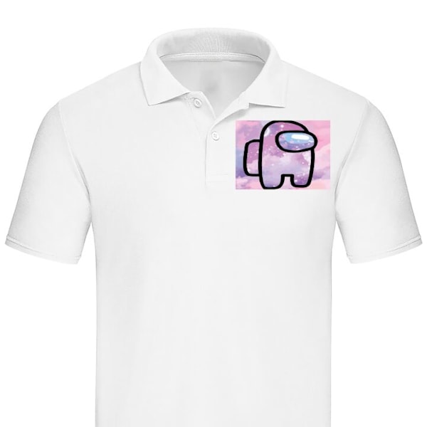 Poloshirt til Voksen | Elegant Poloshirt Blandt Os Hvid X-Large