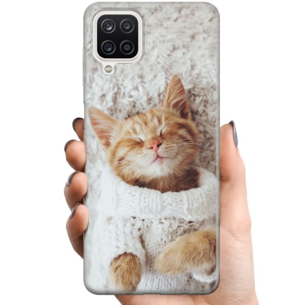 Samsung Galaxy A12 TPU Mobildeksel Katt