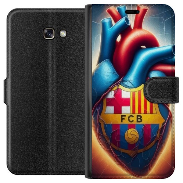 Samsung Galaxy A3 (2017) Plånboksfodral FCB Hjärta