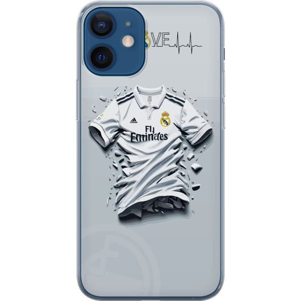 Kompatibelt Mobildeksel til Apple iPhone 12 mini Real Madrid