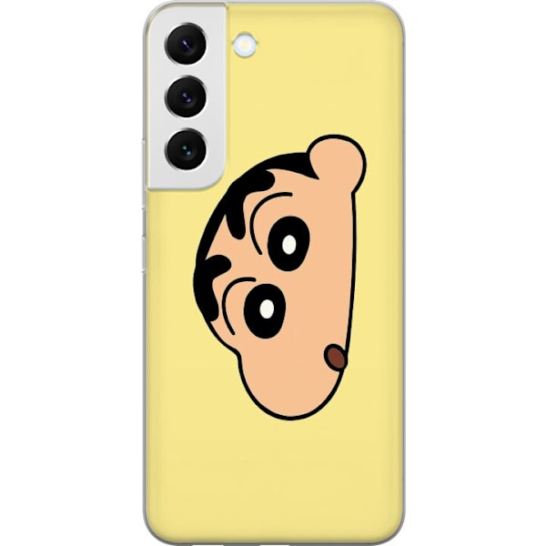 Samsung Galaxy S22+ 5G Genomskinligt Skal Peeking Shinchan