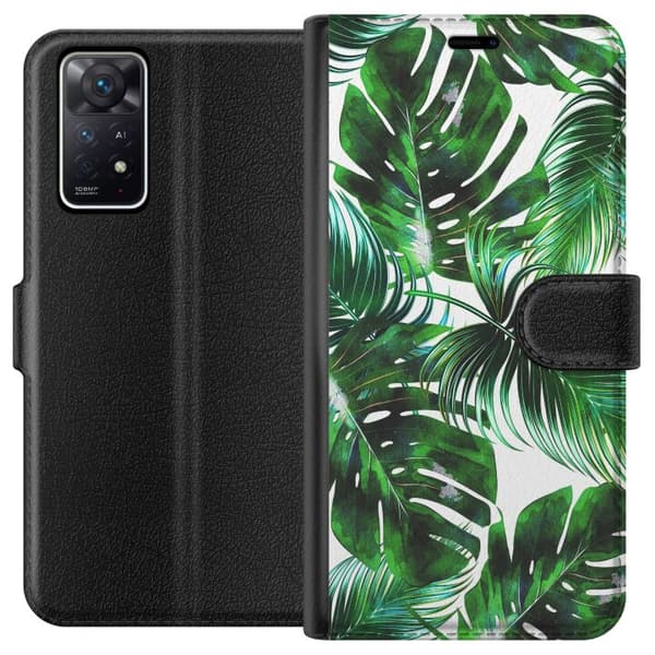 Yhteensopiva Lompakkokotelo Xiaomi Redmi Note 11 Pro 5G Lehti