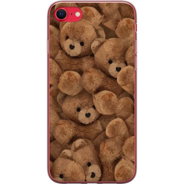 Apple iPhone 16e Gennemsigtig cover Teddybjørne