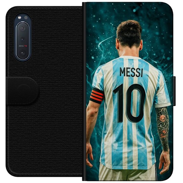 Sony Xperia 5 II Lompakkokotelo Messi