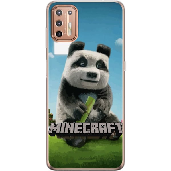 Motorola Moto G9 Plus Läpinäkyvä kuori A Minecraft Movie