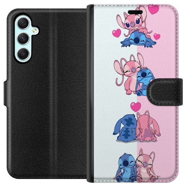 Samsung Galaxy A34 Tegnebogsetui Lilo & Stitch