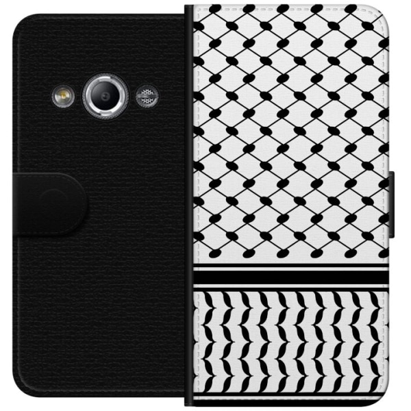 Samsung Galaxy Xcover 3 Lompakkokotelo Keffiyeh-malli