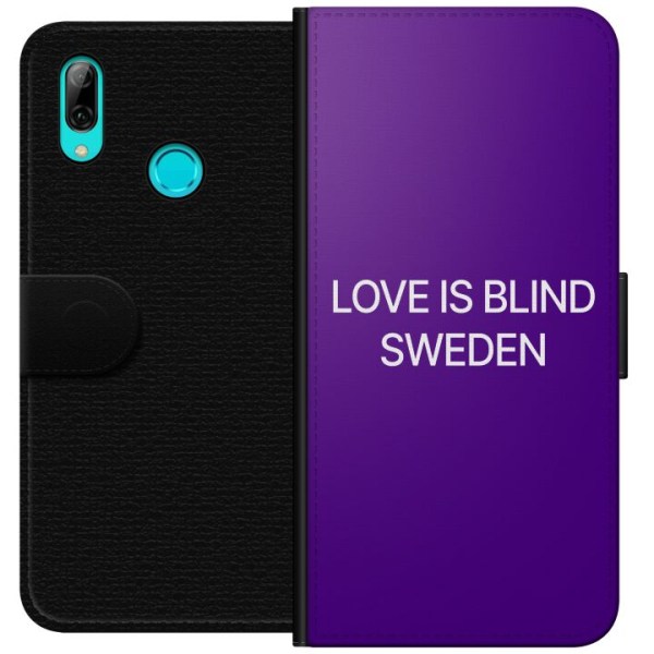 Huawei P smart 2019 Lompakkokotelo Rakkaus on sokea