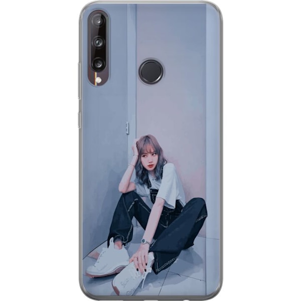 Huawei P40 lite E Läpinäkyvä kuori Lisa from Blackpink – K-pop Style Icon