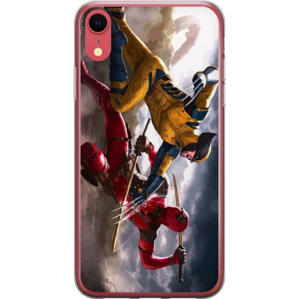 Kompatibelt Mobilskal till Apple iPhone XR Wolverine Deadpool