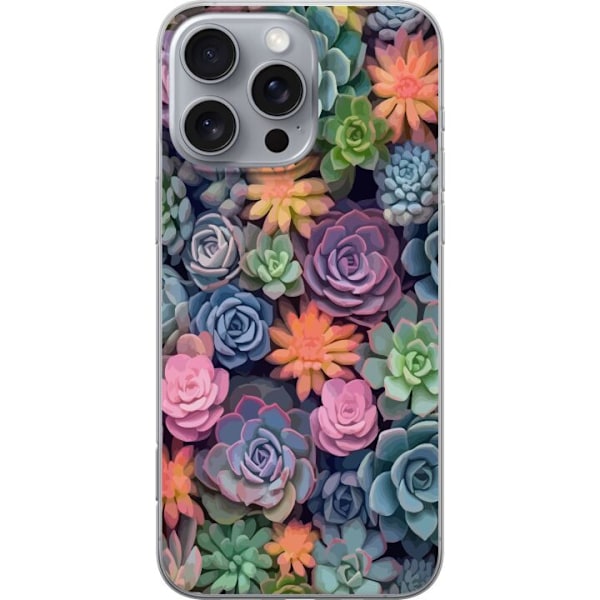 Apple iPhone 16 Pro Max Gennemsigtig cover Planter