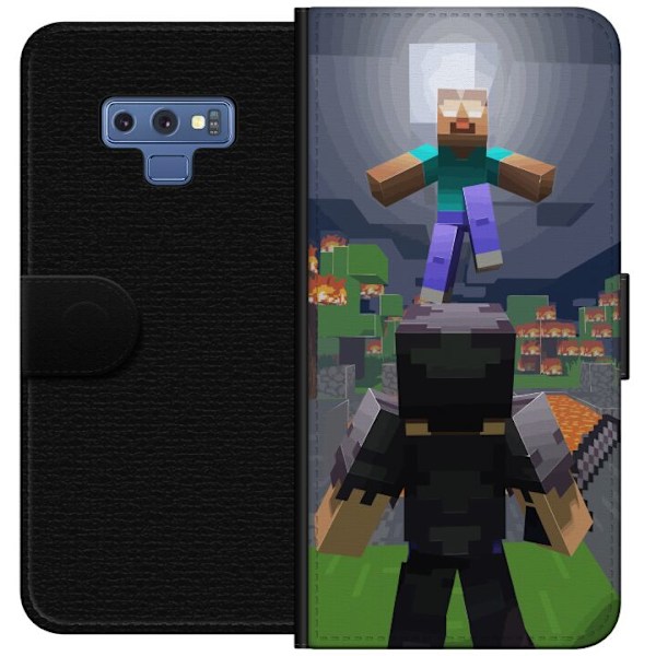 Samsung Galaxy Note9 Lompakkokotelo Minecraft