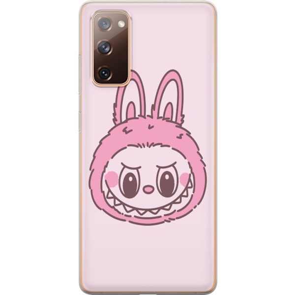Samsung Galaxy S20 FE Läpinäkyvä kuori Labubu Eläinradan Bunny-versio