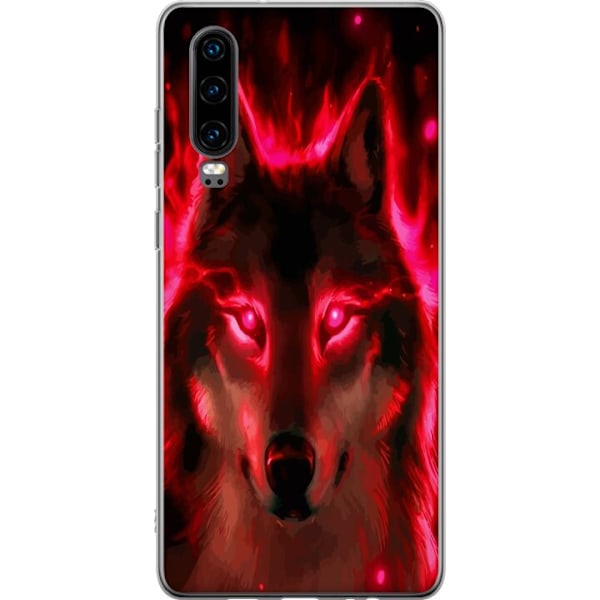 Huawei P30 Gennemsigtig cover Ulve