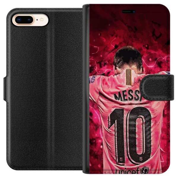 Apple iPhone 8 Plus Lommeboketui Messi