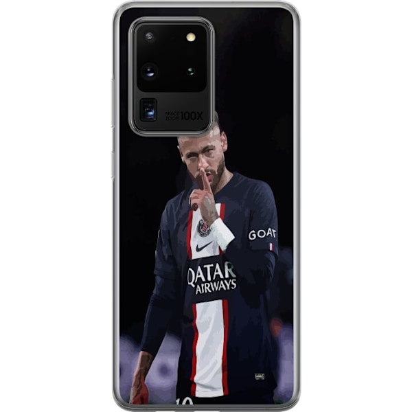 Samsung Galaxy S20 Ultra Läpinäkyvä kuori Neymar