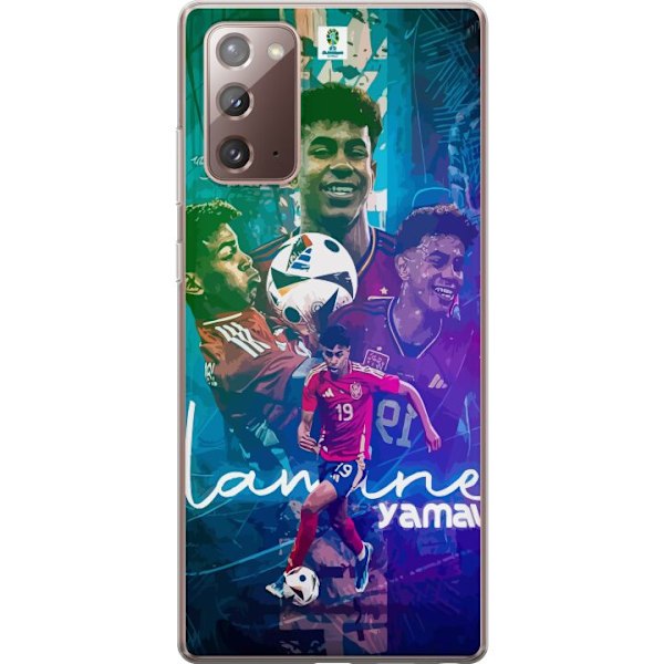 Samsung Galaxy Note20 Gennemsigtig cover Lamine Yamal FCB