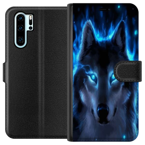 Kompatibelt Lommeboketui til Huawei P30 Pro Varg