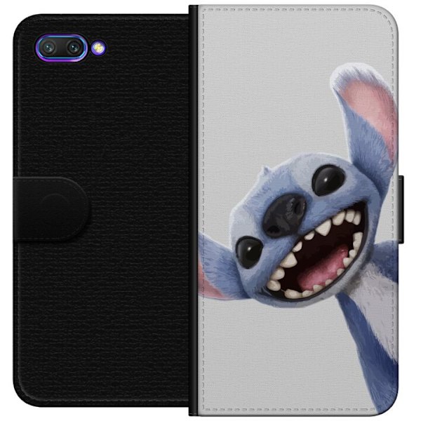 Honor 10 Lompakkokotelo Stitch liikkeessä - Kawaii-suunnittelu faneille ja lapsille