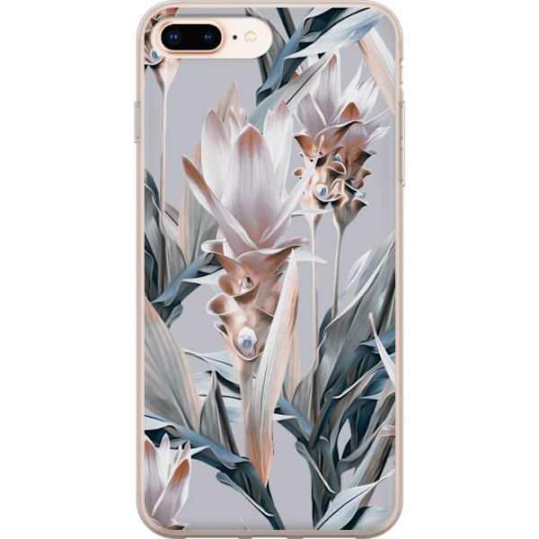 Apple iPhone 7 Plus Läpinäkyvä kuori Kukkia