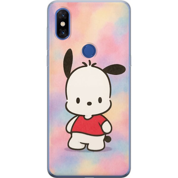 Xiaomi Mi Mix 3 Genomskinligt Skal Kawaii Sanrio Pochacco