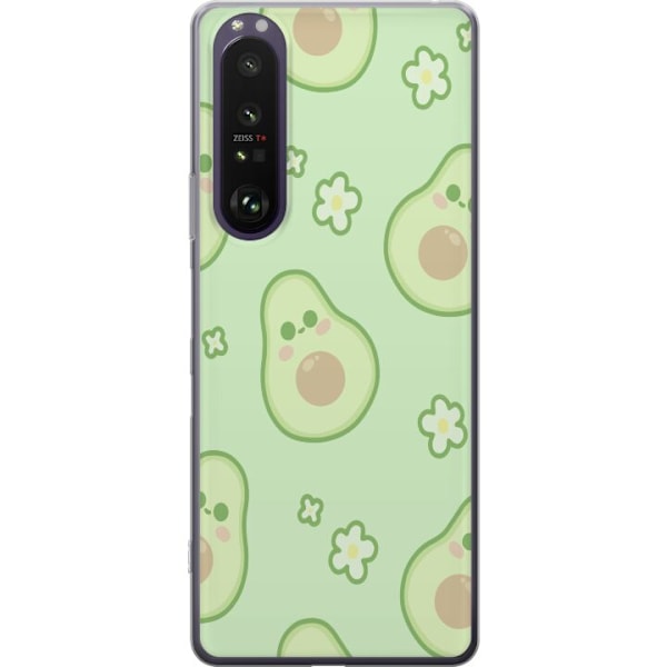 Sony Xperia 1 III Gennemsigtig cover Avocado Sød