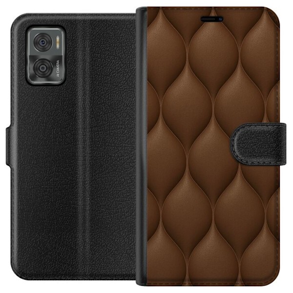 Motorola Moto E22i Tegnebogsetui Kakaoskalaer