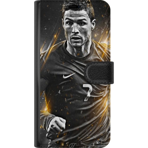 Motorola Moto E6i Lompakkokotelo Cristiano Ronaldo