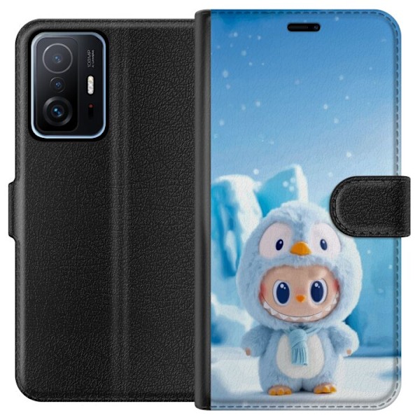 Xiaomi 11T Tegnebogsetui sort ridder fortnite