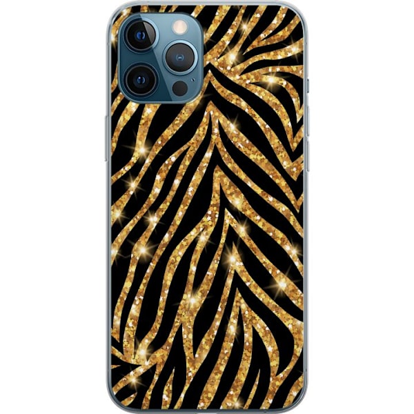 Apple iPhone 12 Pro Max Kuori / Matkapuhelimen kuori - Kulta & Kiiltää