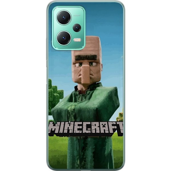 Xiaomi Redmi Note 12 Genomskinligt Skal A Minecraft Movie