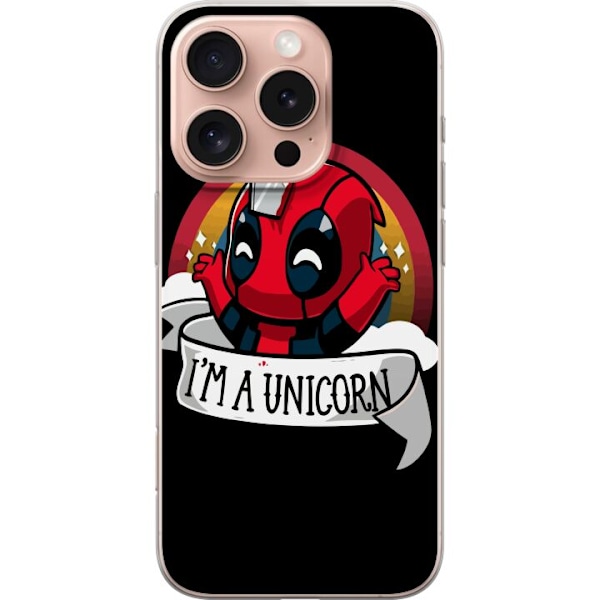 Apple iPhone 16 Pro Gennemsigtig cover Deadpool